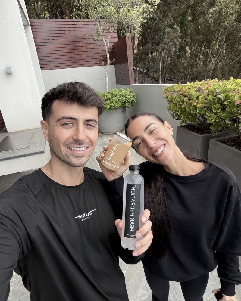 A selfie with Peak Hydration